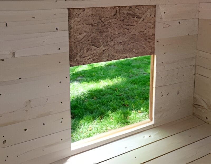 Schlupf mit Schieber