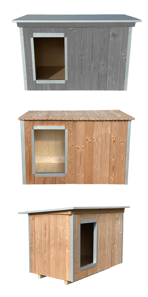 Hundehütten Übersicht Designelement